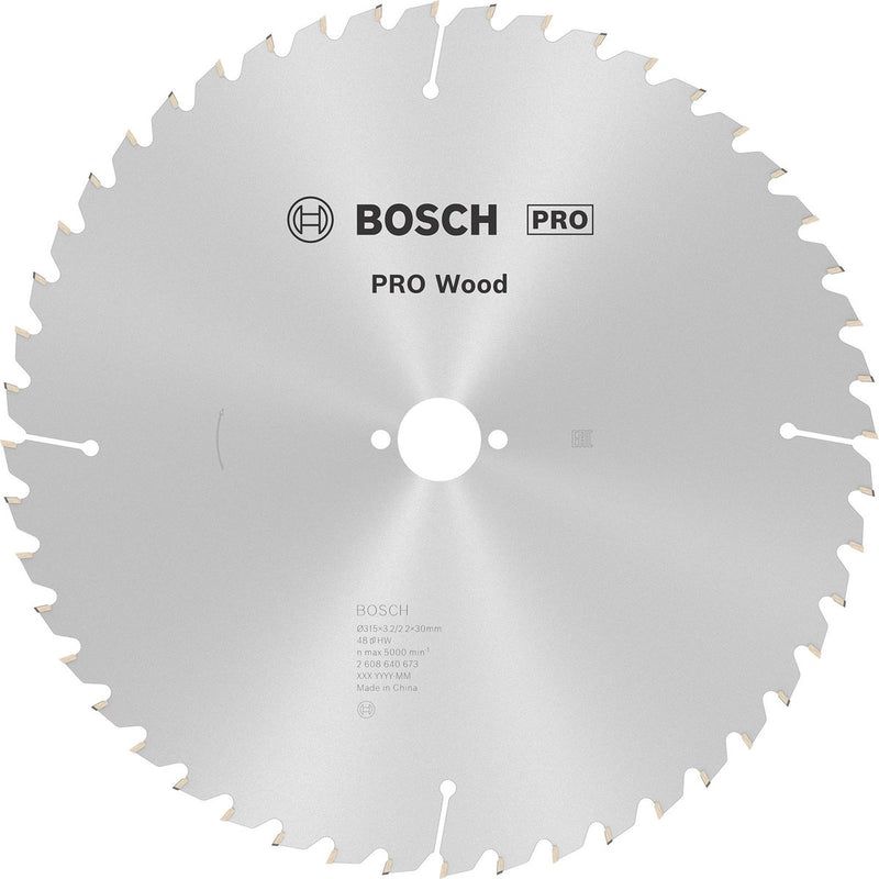Bosch cirkzb opt t 315x30x3,2 48t uw