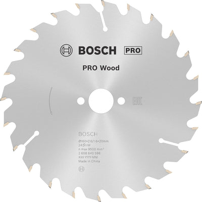 Bosch cirkzb opt 160x20 16x2,6 24t wz