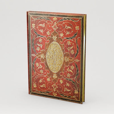 Peter pauper oversize notitieboek - bordeaux - 18x23 cm