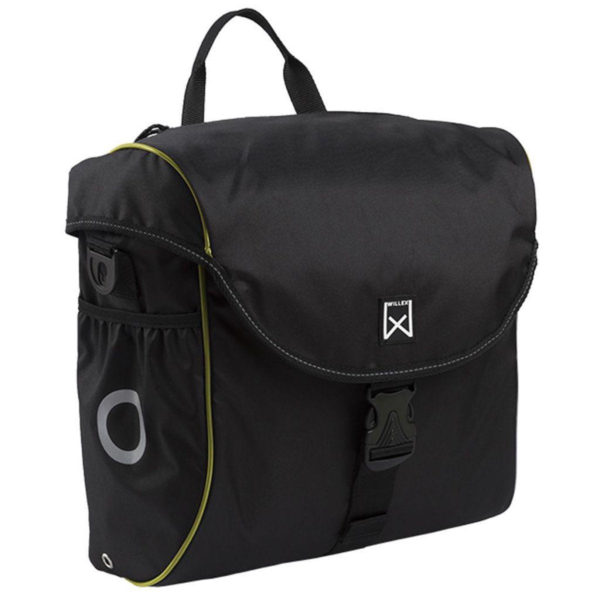 Willex - enkele tas 300 - zwart geel - lichtgewicht - xl 19 liter