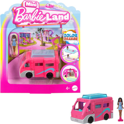 Barbie mini land - camper met pop