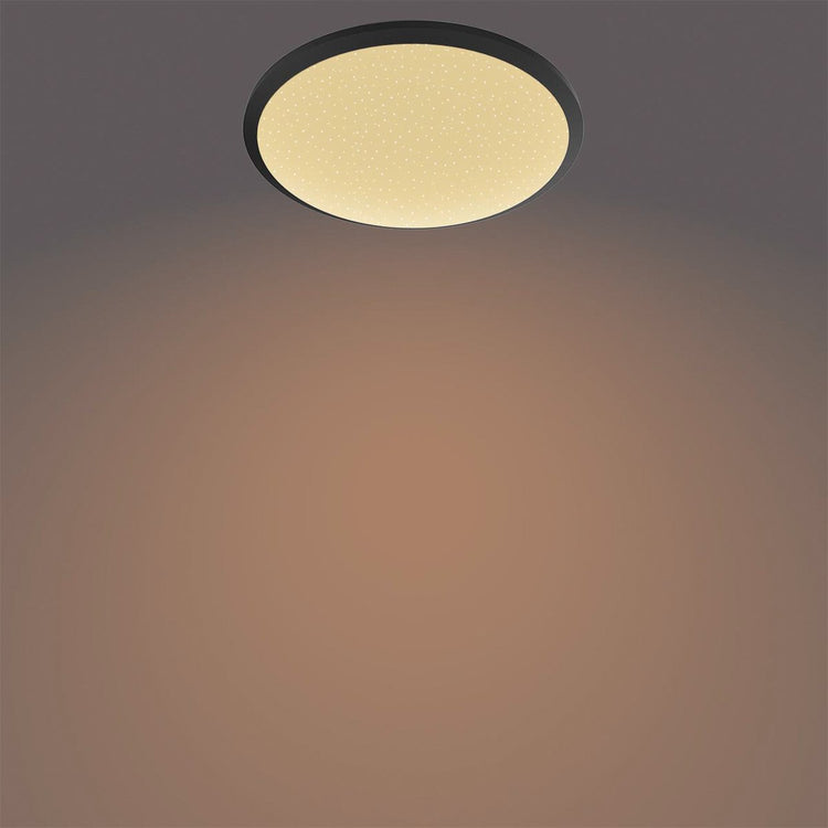Philips led philips plafondlamp cl255 zwart 12w 2700k