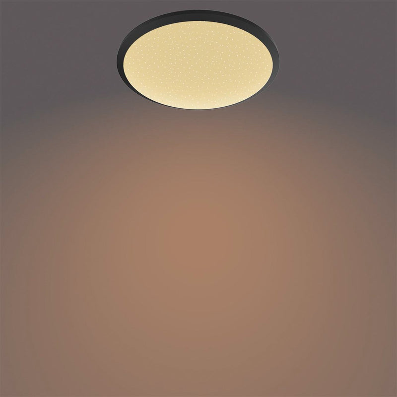 Philips led philips plafondlamp cl255 zwart 12w 2700k