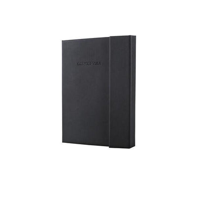 Sigel notitieboek - conceptum pure - a5 - zwart - hardcover - 194 pagina's - 80 grams - ruit - met magneetsluiting - si-co161