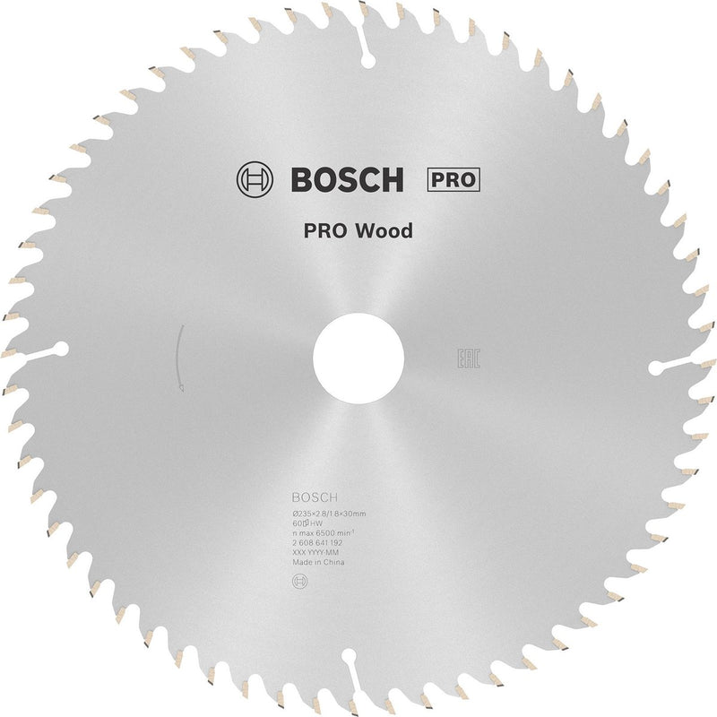 Bosch cirkzb opt 235x30 25x2,8 60t wz