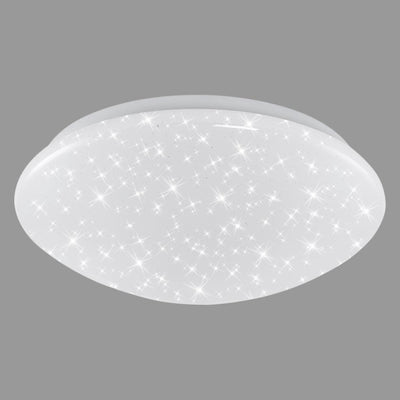 Briloner vipe - led plafonniére - plafondlamp met sterrenhemel effect - kinderkamerlamp - 4.000 k - 1.200 lm - 12w - ø28 cm - wit