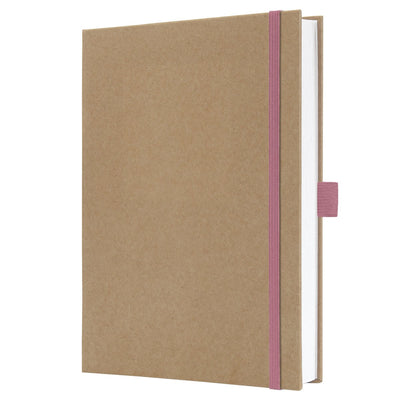 Sigel jolie notitieboek - a5 - kraft - pure pink - blanco pagina's - si-jn843