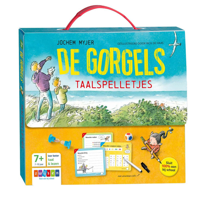 Zwijsen de gorgels koffertje met taalspelletjes.
