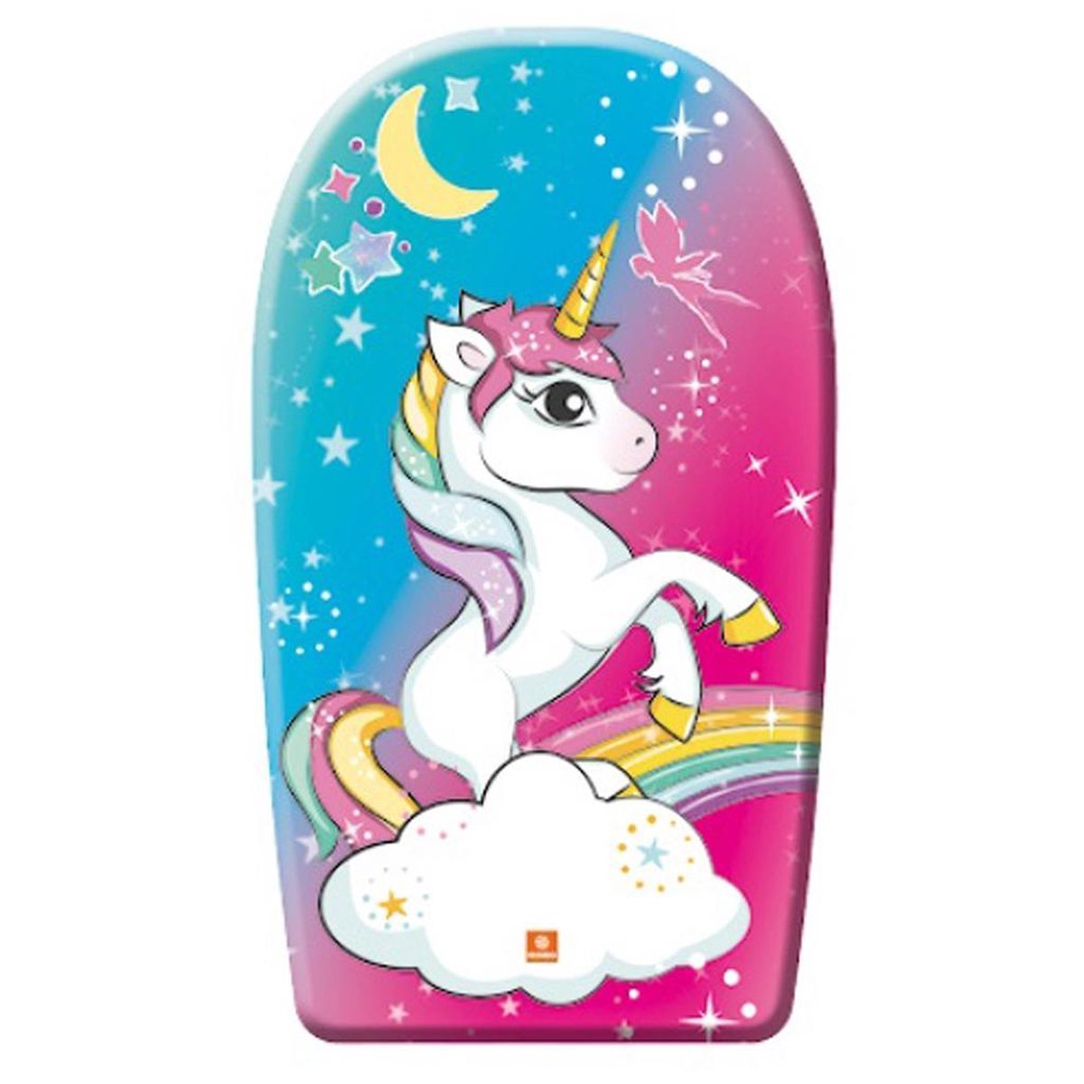 Mondo bodyboard eenhoorn 84 cm - kleurrijk strand speelgoed voor kinderen.