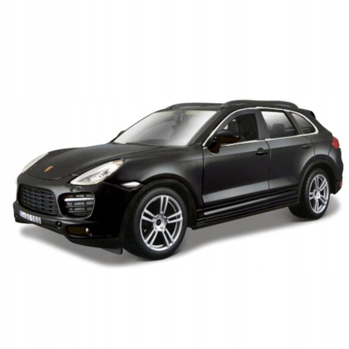 Bburago porsche cayenne turbo zwart 1:24 21056