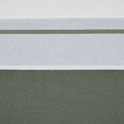 Meyco baby bies wieglaken - forest green - 75x100cm - 0.3 tog