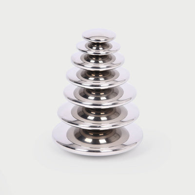 Tickit® sensorische reflecterende zilveren knoppen