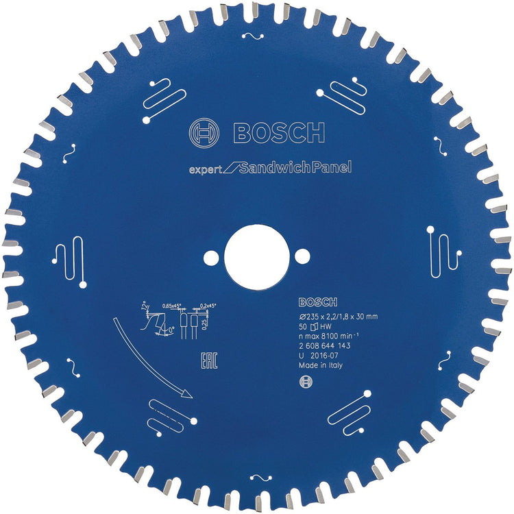 Bosch cirkzb expert sndwpanl235x30x2.2 1.8x50