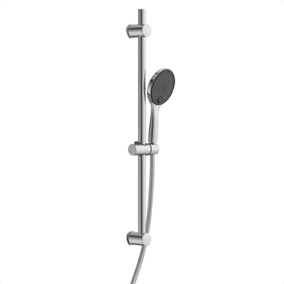 Eisl grande vita doucherail set - chroom antraciet