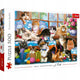 Trefl - legpuzzel - 500 stuks - kattenfamilie - 48x34 cm