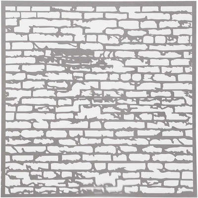 Creativ company sjabloon stenen muur 30,5cm