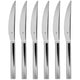 Wmf nuova steakmessen - 6-delig - rvs - ergonomisch - voor perfect snijden
