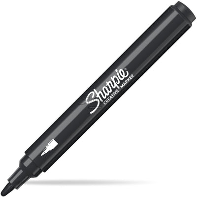 Sharpie acryl marker permanent zwart - waterdicht dekkend