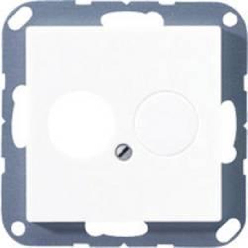 Jung as500 insteekplaat schakelmateriaal - a562ww - e32qm