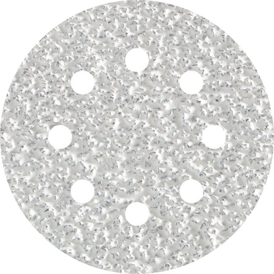 Wolfcraft - schuurpapier 125 mm korrel 40 - 25 stuks - voor excentrische schuurmachines - 1150100