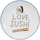 Blond amsterdam , sushi: plate 18 cm love