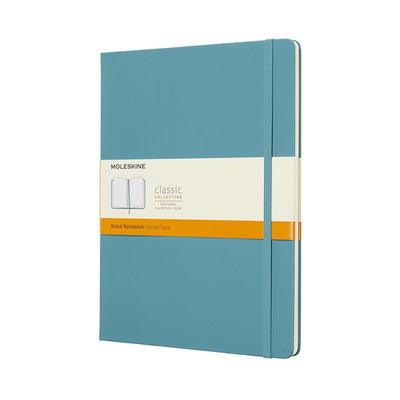 Moleskine classic notitieboek - extra large - hardcover - gelinieerd - rif blauw
