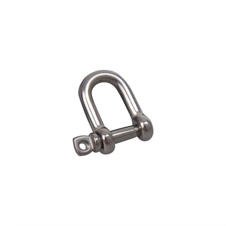 Seilflechter d-sluiting - kort - 5 mm - a4 rvs aisi 316 - 1300 dan