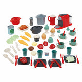 Ecoiffier 100% chef servies in opbergbox - 70dlg. - afbeelding 1
