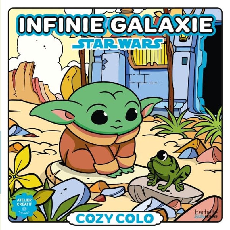 Hachette heroes cozy colo star wars - infinie galaxie - hachette - kleurboek voor volwassenen