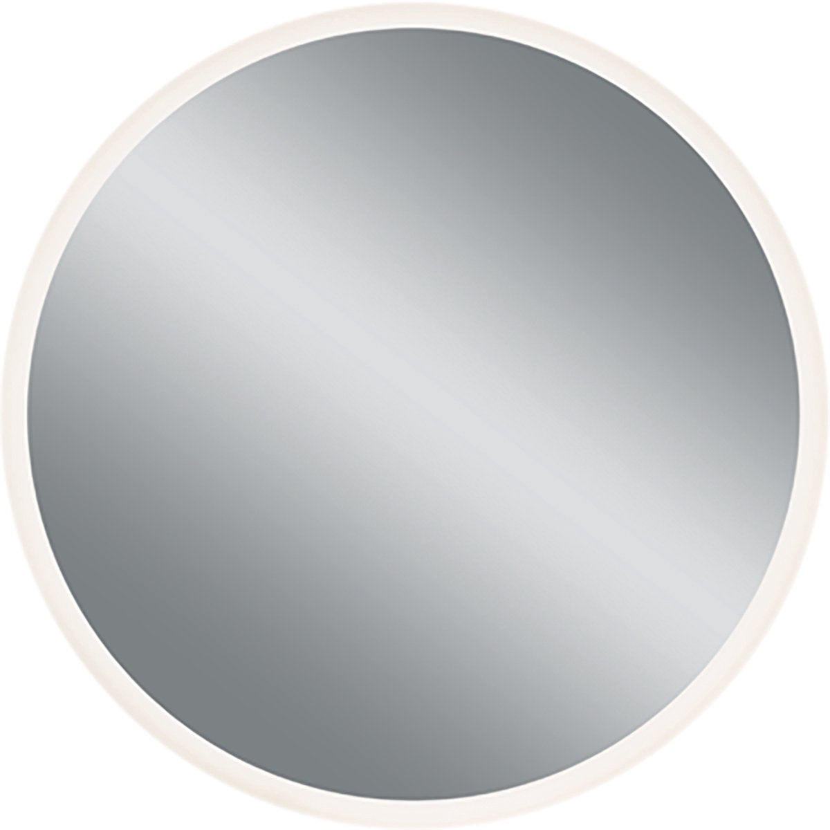 Trio led badkamerspiegel - raro - 15w - rond - 60cm - dipschakelaar - spiegelglas