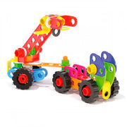 Quercetti tecno jumbo met opbergbox, 84dlg. - afbeelding 1