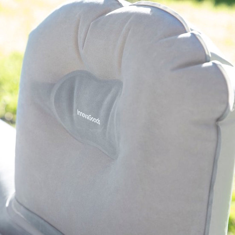 Innovagoods opblaasmatras voor auto cleep - 31x29x12cm - 1 persoons