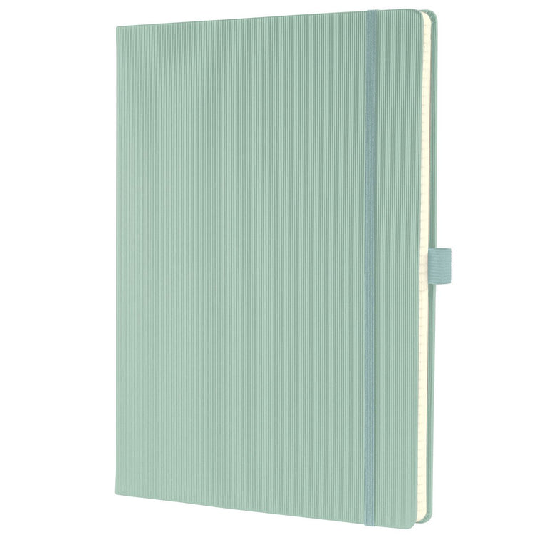 Sigel notitieboek - conceptum - a4 - 194 pagina's - 80 grams - lijn - mintgroen - si-co681