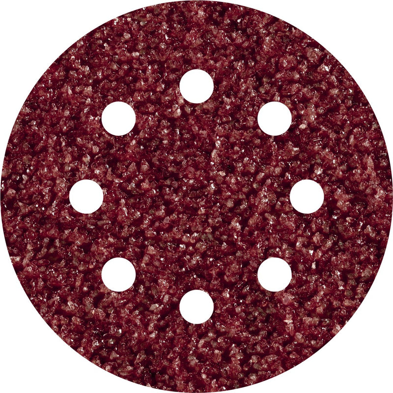 Wolfcraft - schuurpapier korrel 40 – 115mm – 25 stuks – voor schuurmachines – klittenbandbevestiging - 2269100