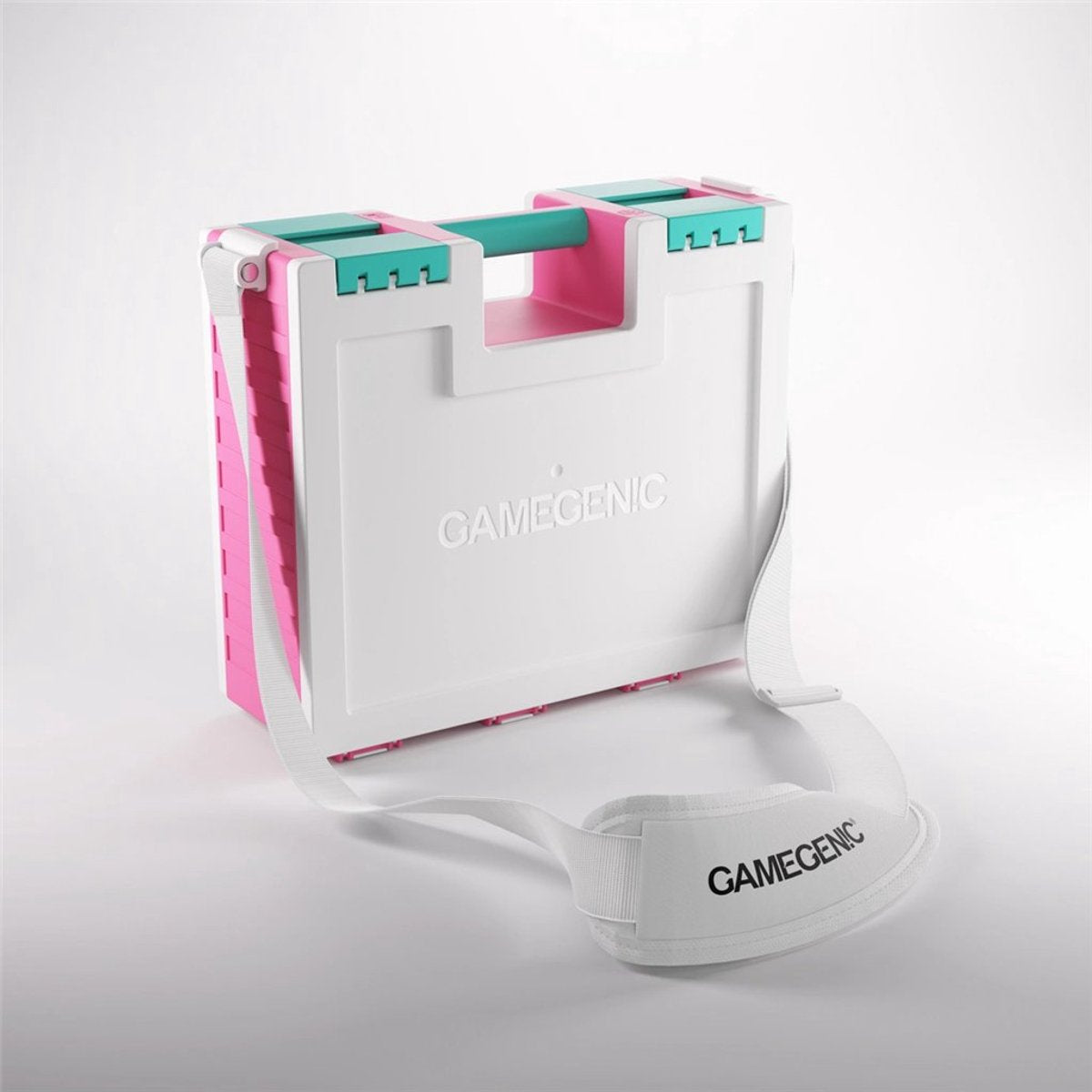 Gamegenic game castle pink white teal