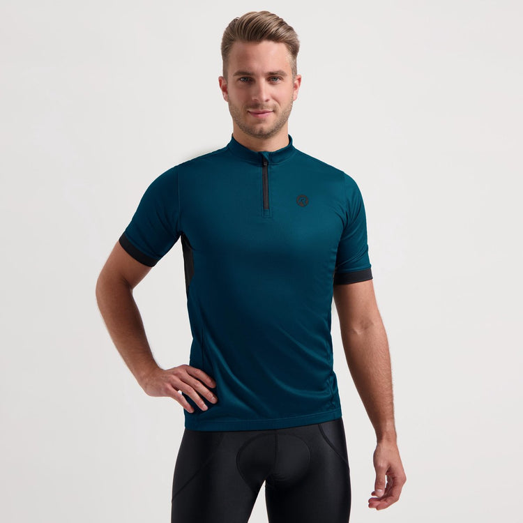 Rogelli core fietsshirt heren - korte mouwen - donkerblauw - xl