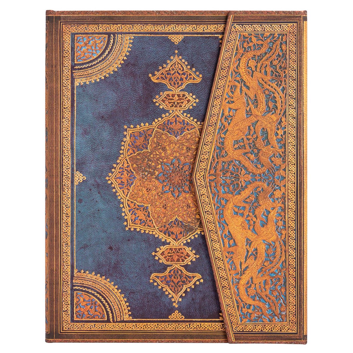 Paperblanks safavid indigo ultra - gelinieerd