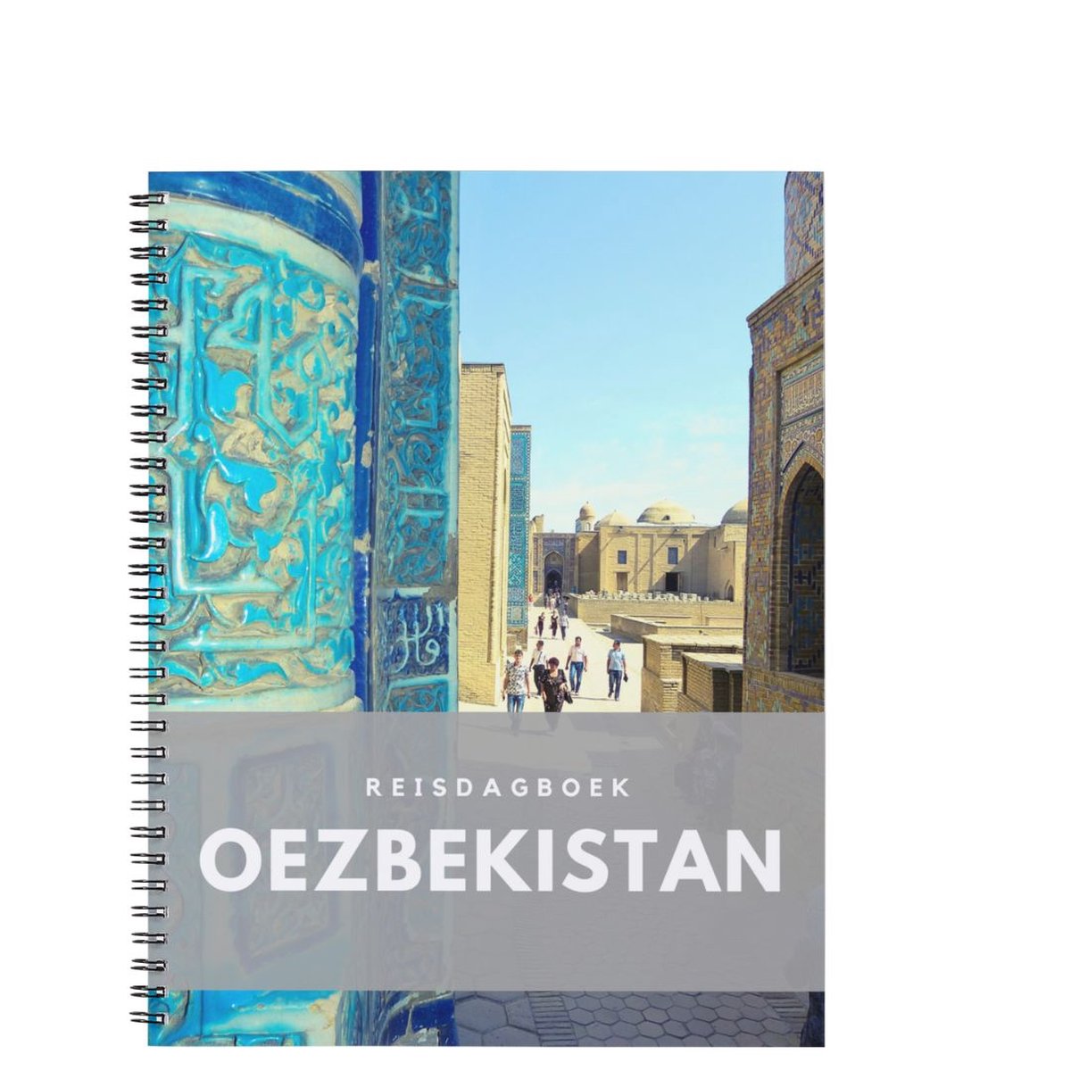 Merkloos sans marque reisdagboek oezbekistan - schrijf je eigen reisboek over de zijderoute