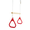 Simba houten turnringen outdoor set - verstelbare trapeze - eichhorn.