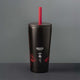 Bialetti stranger things - thermosbeker met rietje - rvs - 600ml - glow in the dark - reisdrinkbeker