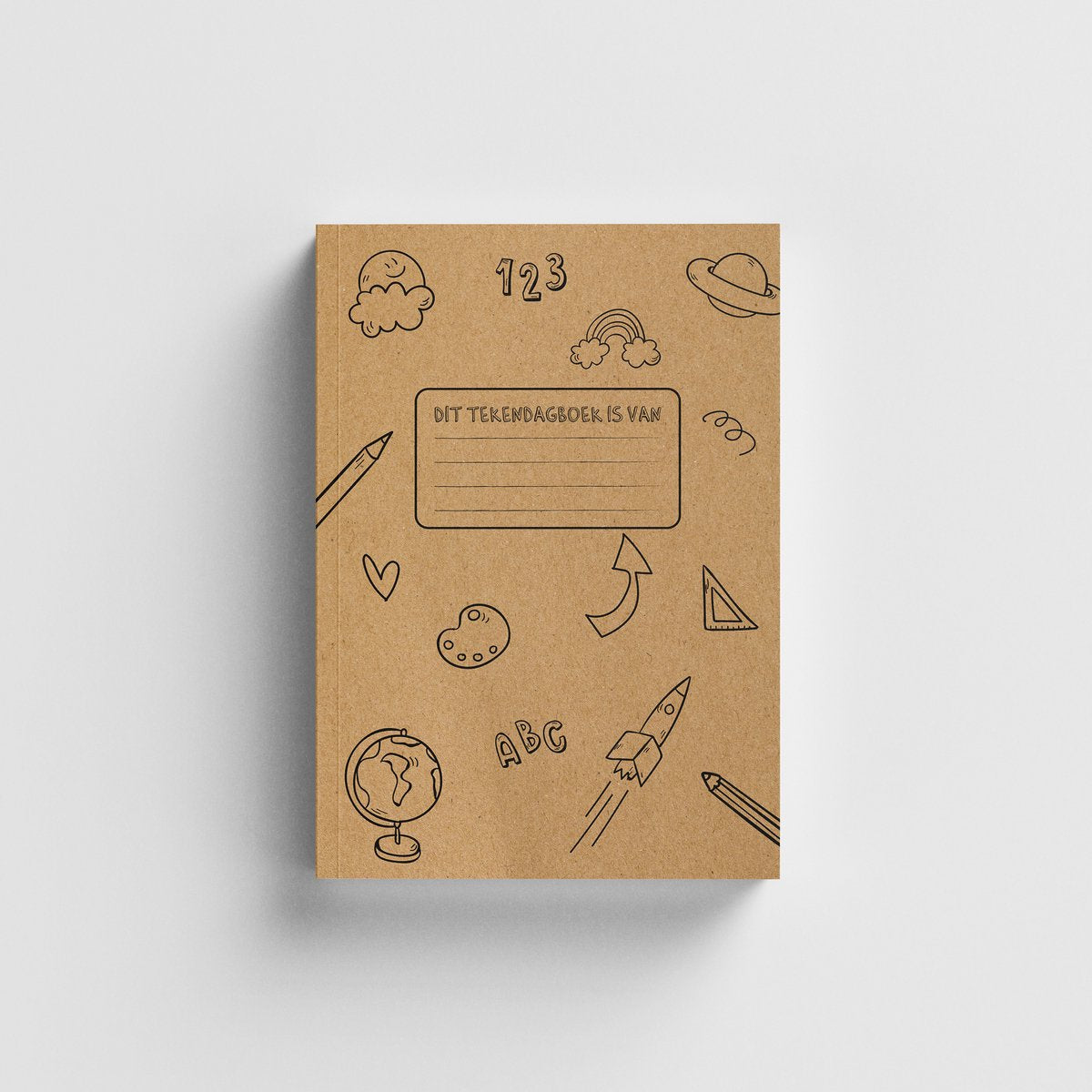 Merkloos sans marque tekendagboek