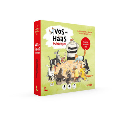 Lannoo vos en haas - dubbelspel 4+ | 3 stuks