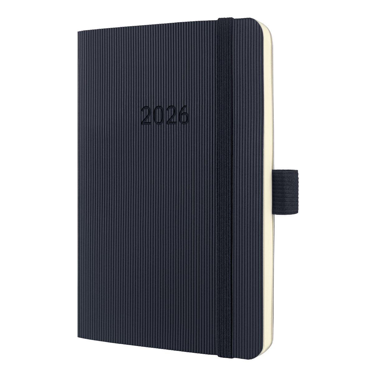 Sigel weekagenda 2026 conceptum - formaat a5 - met notitiepagina's - zwart - softcover - si-c2623