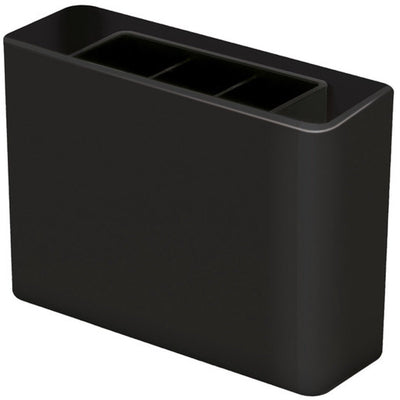 Han pennenkoker - smart line - 3-vaks - hoogglanzend zwart - ha-92120-13