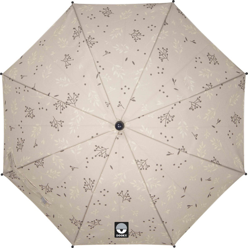 Dooky parasol kinderwagen - romantic leaves beige