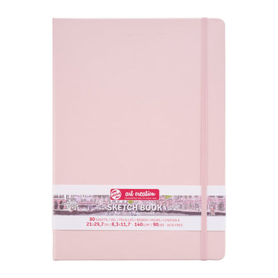 Talens art creation schetsboek pastel roze 21 x 29.7 cm 140 g 80 vellen