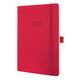 Sigel weekagenda 2026 conceptum - formaat a5 - rood - softcover - si-c2634
