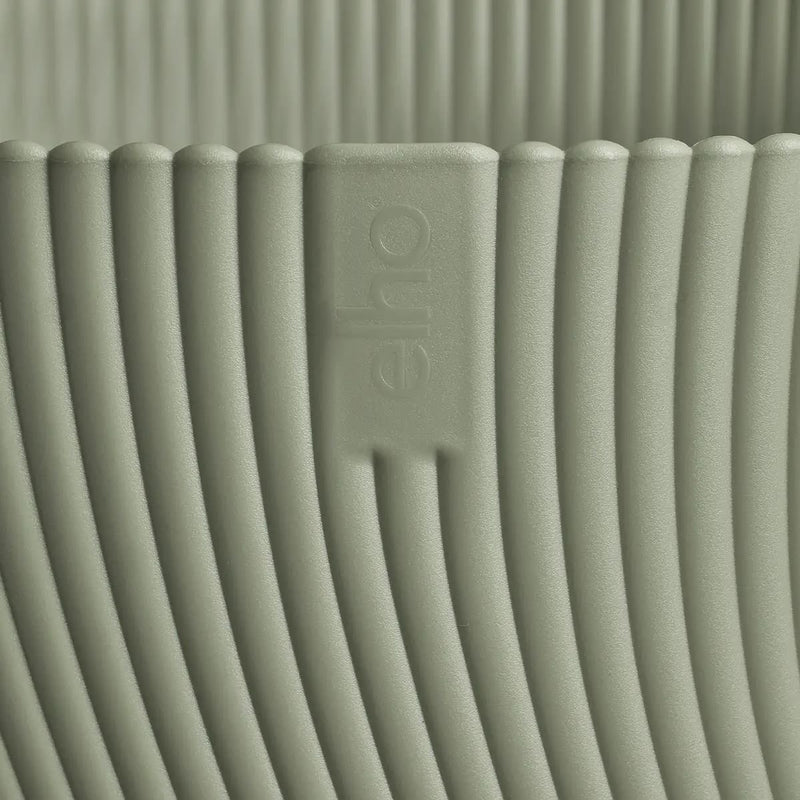 Elho sereh hoog 30 - bloempot voor binnen buiten - 100% gerecycled plastic - ø 29.5 x h 40.5 cm - scandinavisch groen