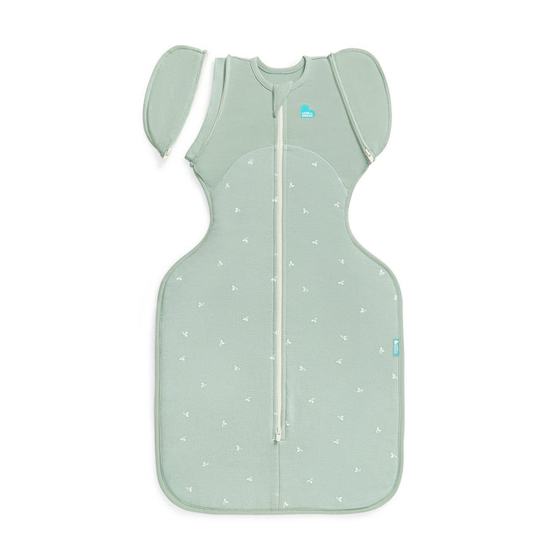 Love to dream ™ babyslaapzak swaddle up™ - inbakeren afbouwen - baby 6-9 maanden - 8.5-11 kg - all season - olive twigs
