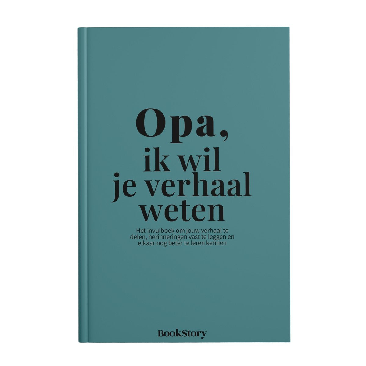 Bookstory ik wil je verhaal weten 4 - opa, ik wil je verhaal weten